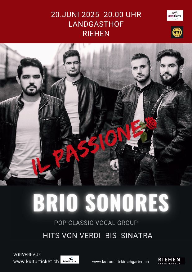 A4 - Plakat - Brio Sonores - Riehen